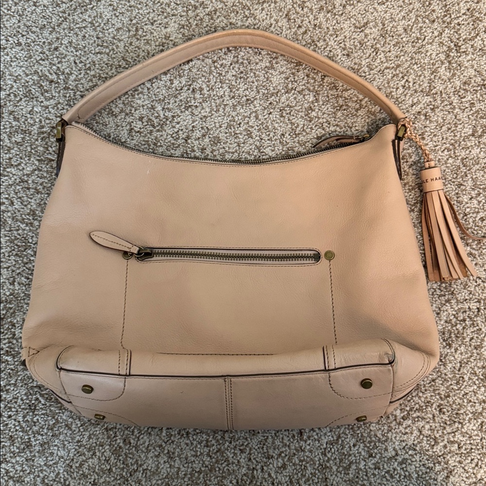 Cole Haan Tan Leather Shoulder Bag NWOT ✨